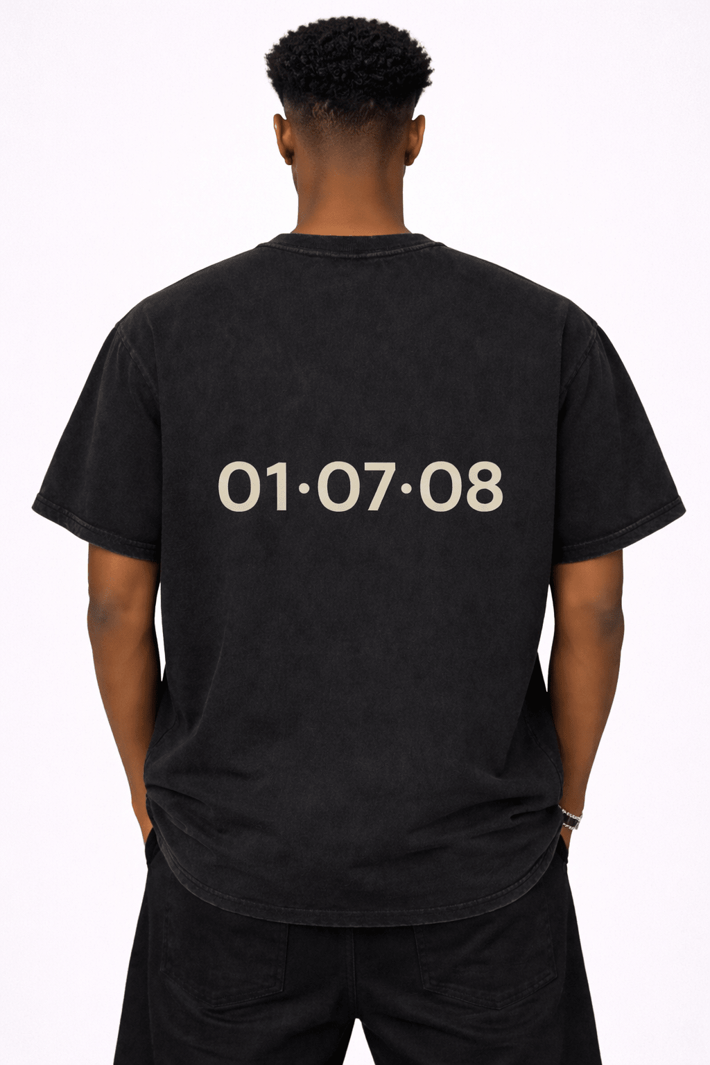 Code Tee — Acid Black - GENESIAH