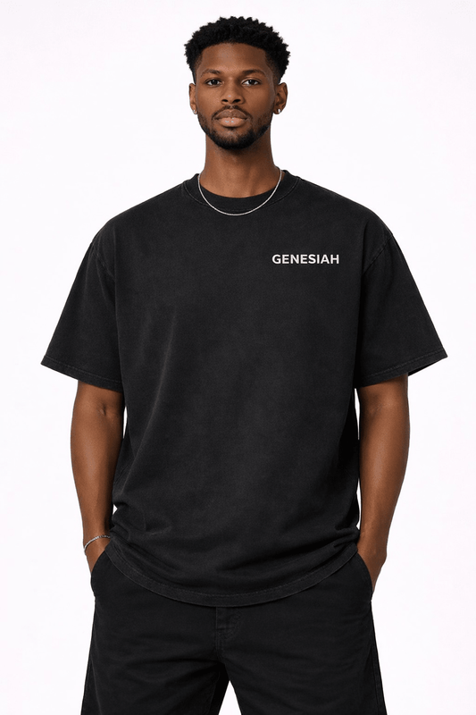 Code Tee — Acid Black - GENESIAH