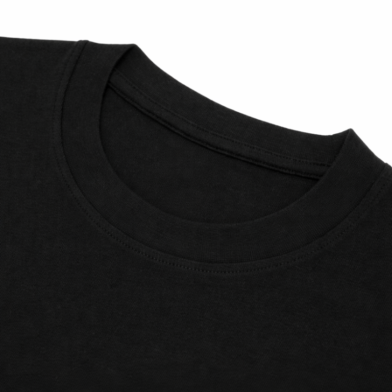 Oversized Christian streetwear tee Genesiah black