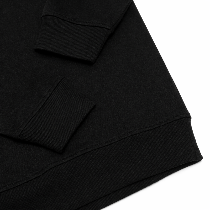 Christian streetwear crewneck featuring Genesiah wordmark